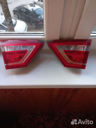 Задние фары на LADA vesta
