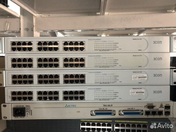 24 портовый коммутатор