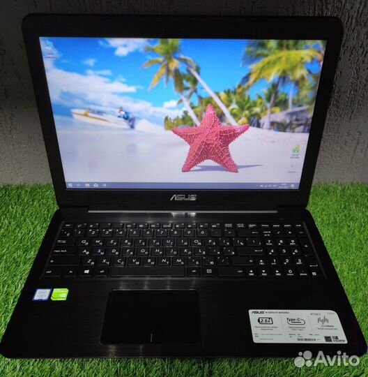 Ноутбук Asus X556UQ 1 год гарантии
