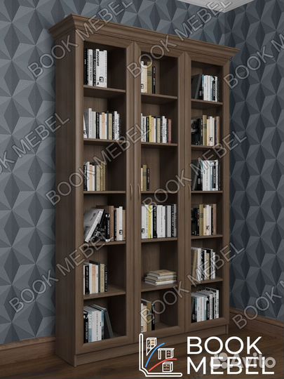 Книжный шкаф открытый. Библиотека