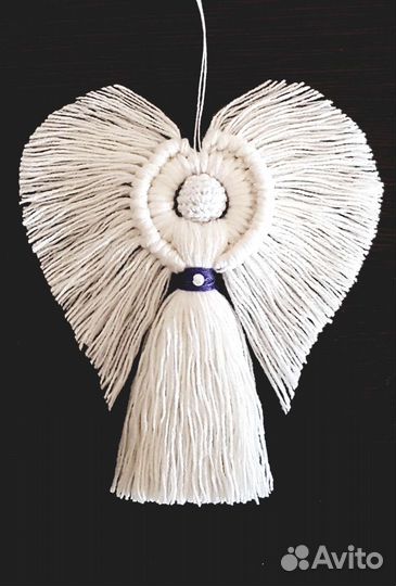 Ангелочки макраме