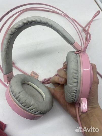 Игровые наушники с микрофоном bloody