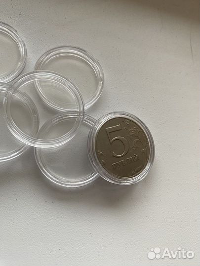 Капсулы для монет 25мм