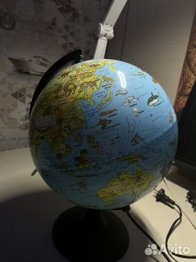 Глобус с подсветкой