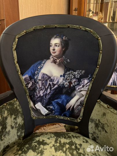 Новые полукресла, в стиле Барокко, 4шт