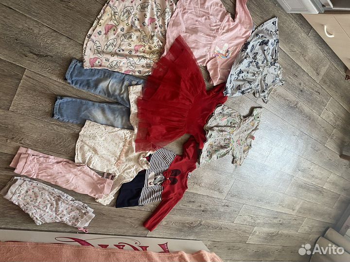 Пакет вещей на девочку 92-98