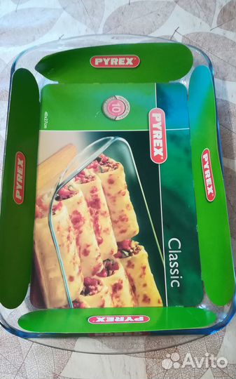 Форма для запекания Pyrex (стекло), новая
