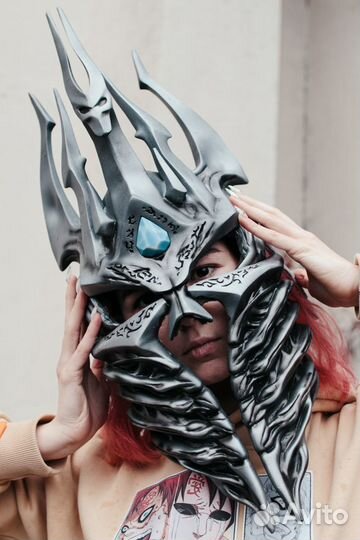 Шлем Короля Лича World of Warcraft Варкрафт