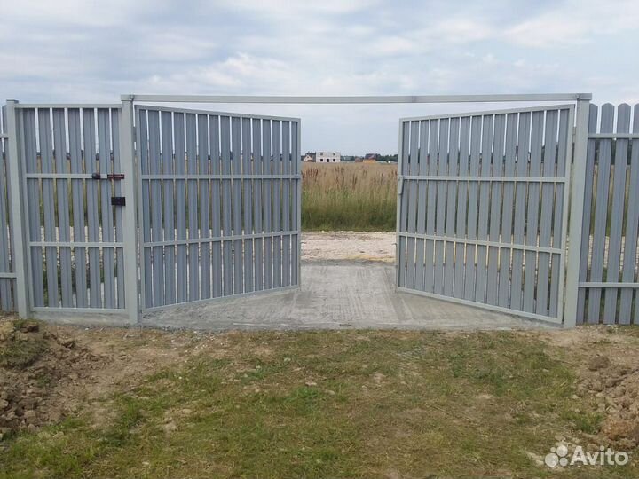 Заборы из евроштакетника от производителя