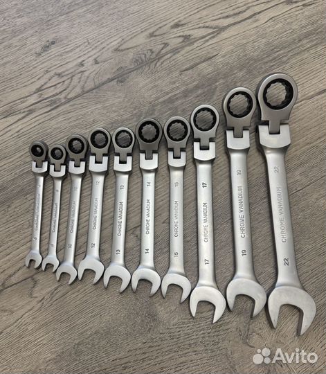 Ключи гаечные с трещоткой