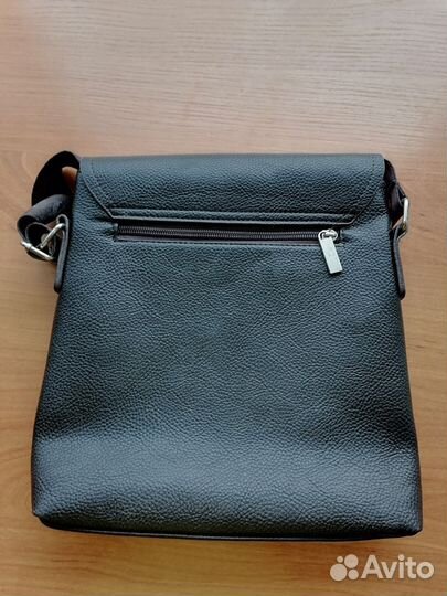 Мужская кожаная сумка через плечо
