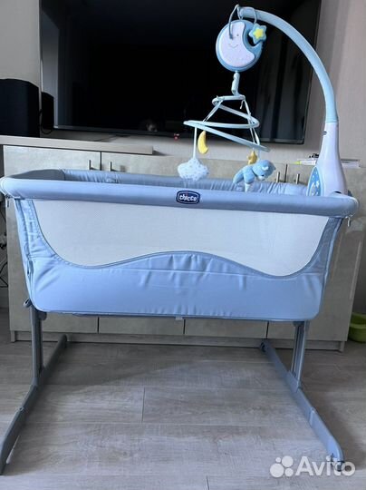 Кроватка колыбель Chicco next2me