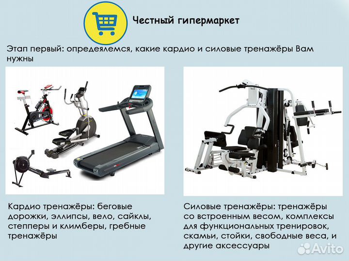 Оборудование для профессионального фитнес-клуба