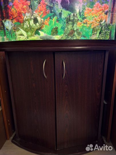 Аквариум 150л с рыбками и комплектующими