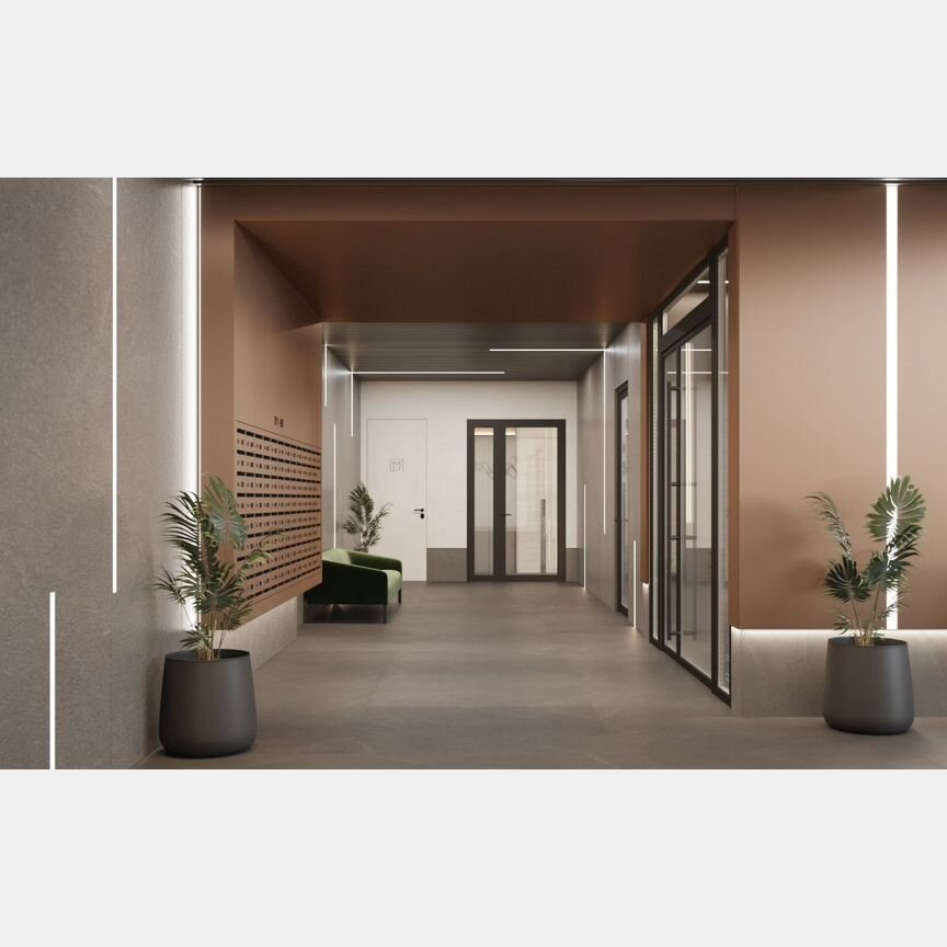 2-к. квартира, 61,7 м², 34/58 эт.