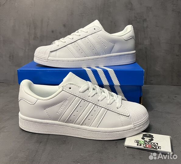 Кроссовки Adidas Superstar белые