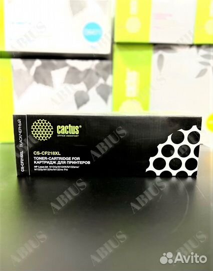 CF218X совместимый картридж cactus для HP M104