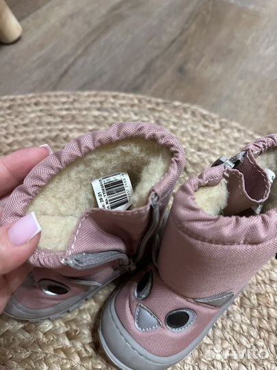 Ботинки зимние для девочки 21