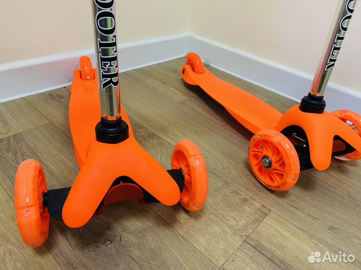 Самокат детский трехколесный