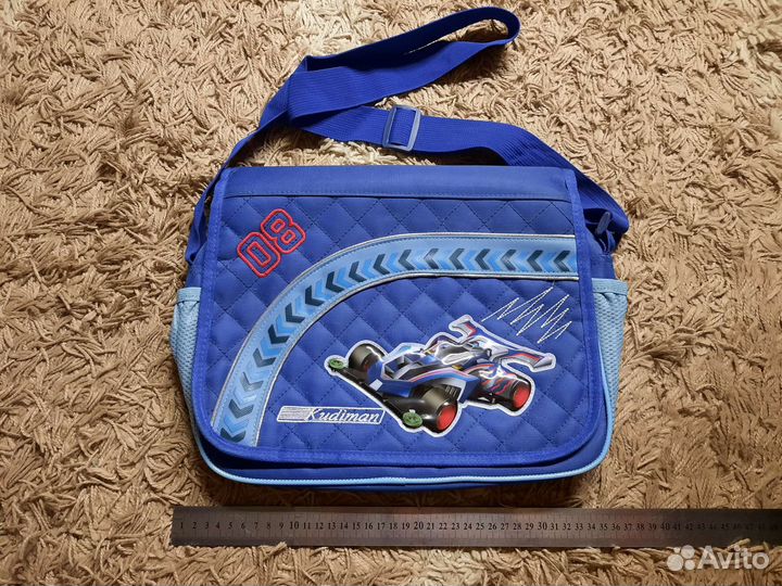 Сумка через плечо А4 для мальчика школьная