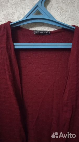 Кардиган женский длинный