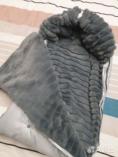 Конверт зимний для новорождённого