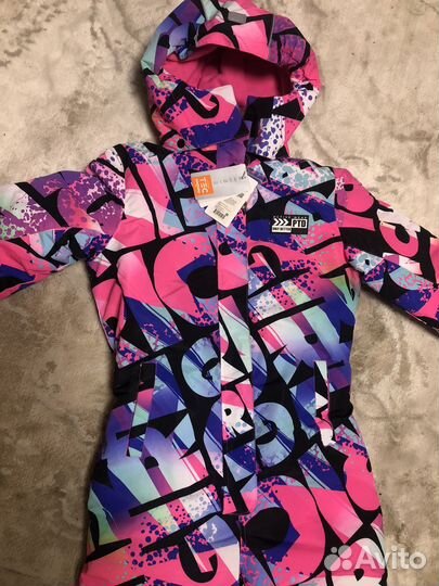 Горнолыжный женский комбинезон