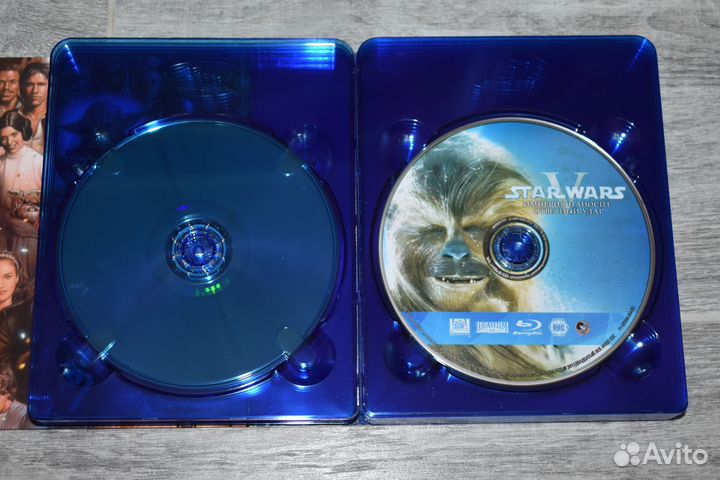 Диски Blu ray Звездные войны 6 эпизодов. Лицензия