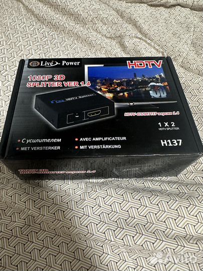 Hdmi сплиттер 1*2