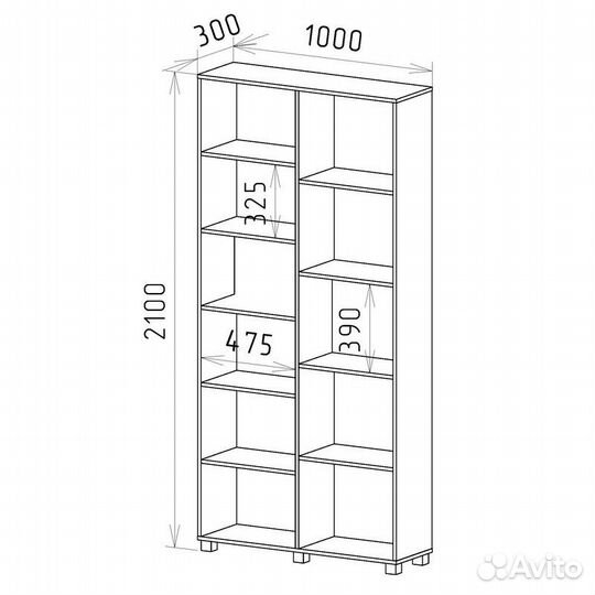 Стеллаж Серия 