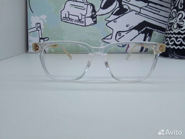 Chrome Hearts,оправа с футляром в комплекте