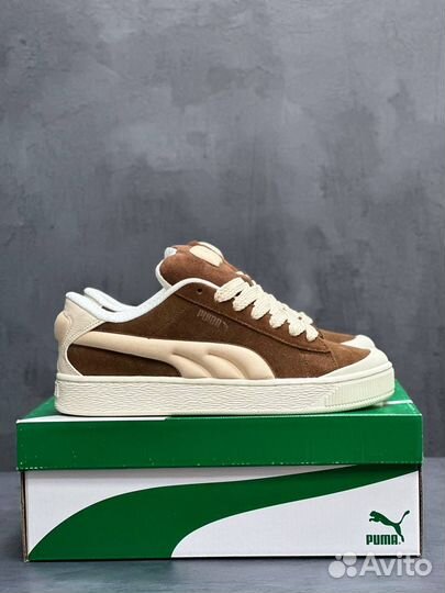 Puma Suede XL Crush Preserves Brown Mushroom