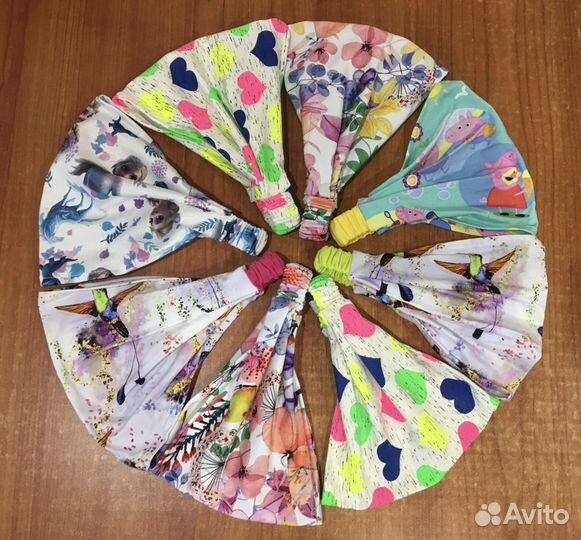 Повязки-косынки на резинке