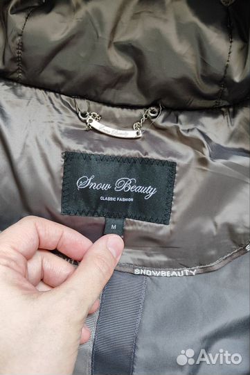 Пуховик зимний женский