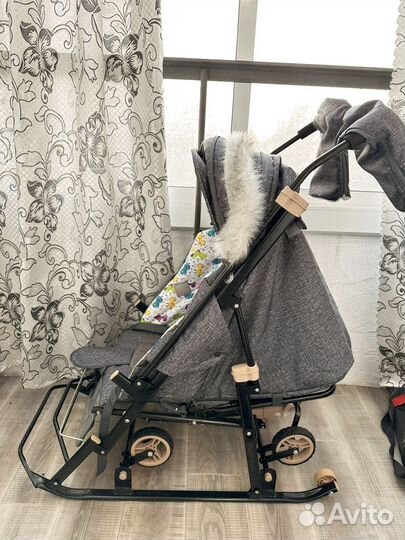 Санки коляска 