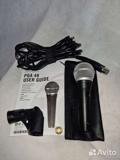 Микрофон Shure pga48-qtr-e