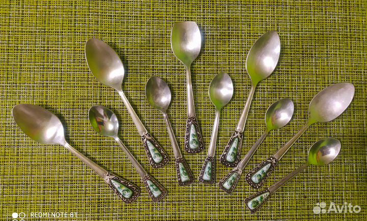 Чайные и кофейные ложки СССР