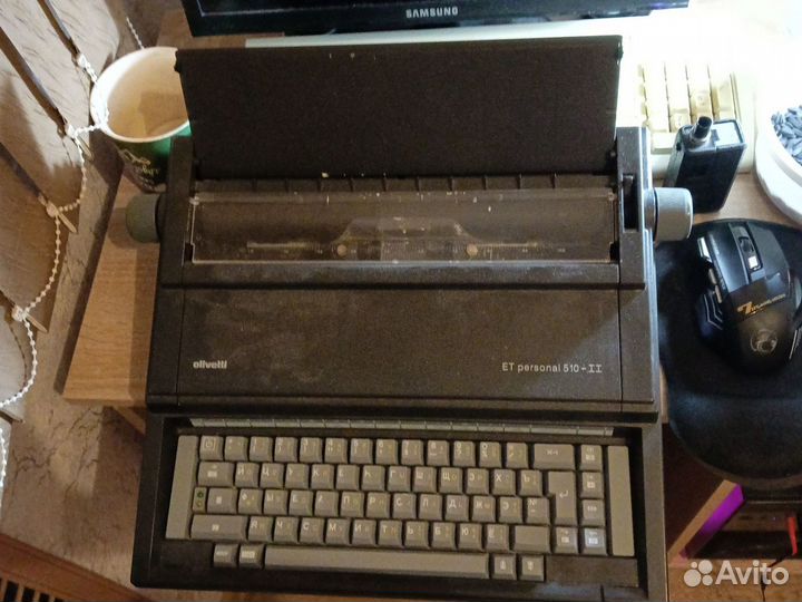 Печатная пишущая машинка Olivetti