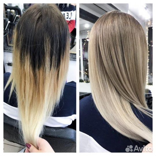 Любое сложное окрашивание