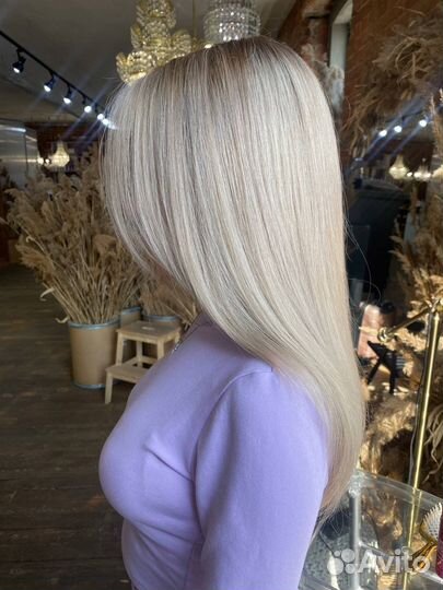 Модель на сложное окрашивание волос