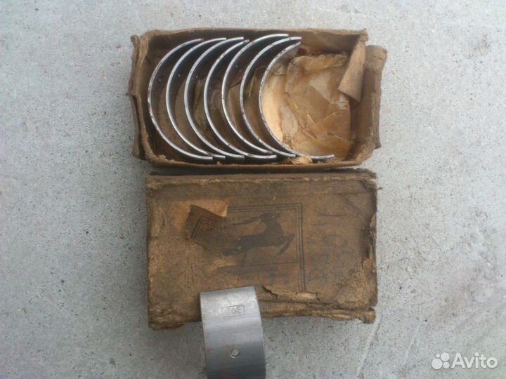 Вкладыши коренные и шатунные Газ СССР