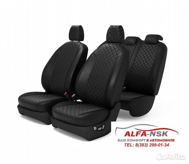 Чехлы на сиденья для Honda CR-V IV 2012-2016