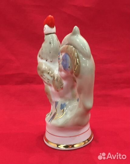 Статуэтка фарфоровая. Петух. СССР