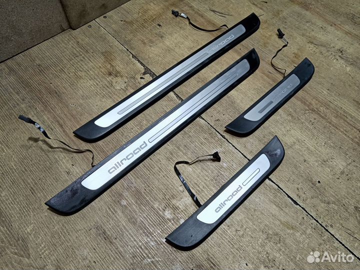 Накладка порога audi a6 c7 allroud