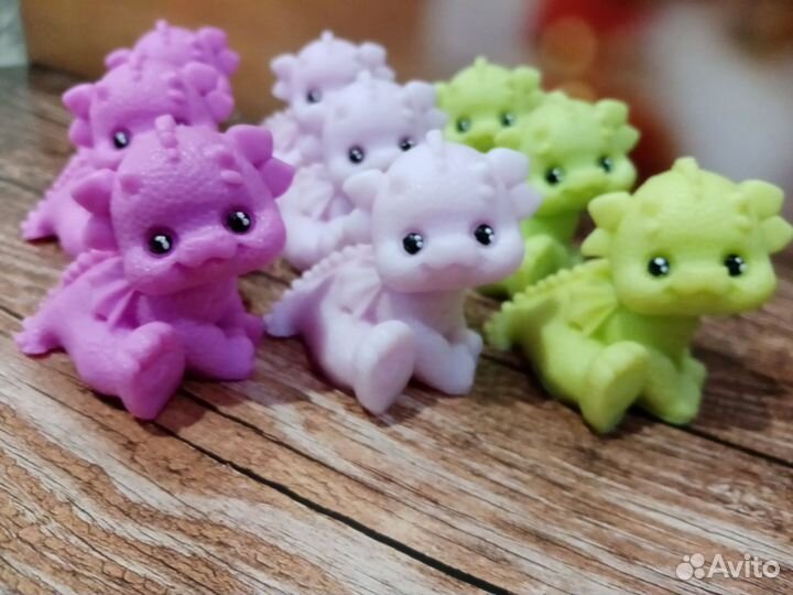 Драконы из мыла ручной работы