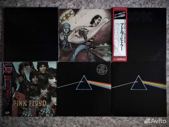Pink Floyd AC/DC Metallica black album