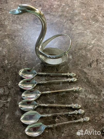 Ложки мельхиор набор подарочный