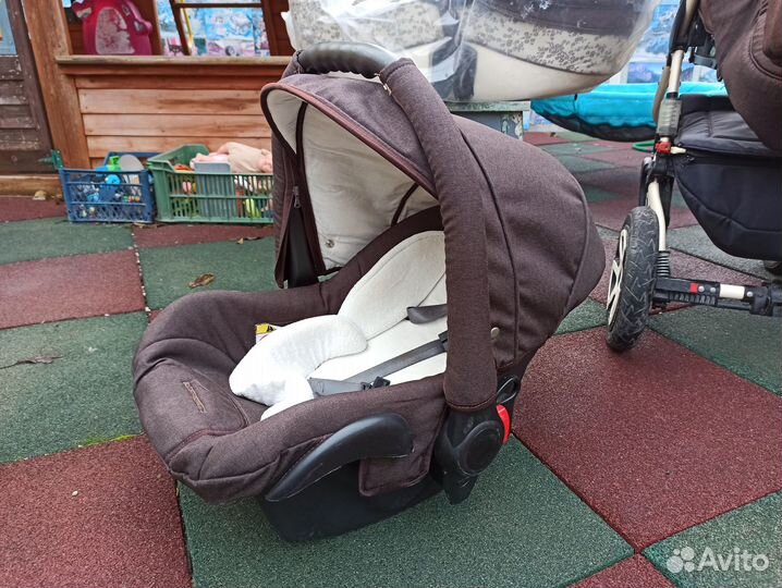 Коляска 3 в 1 Adamex