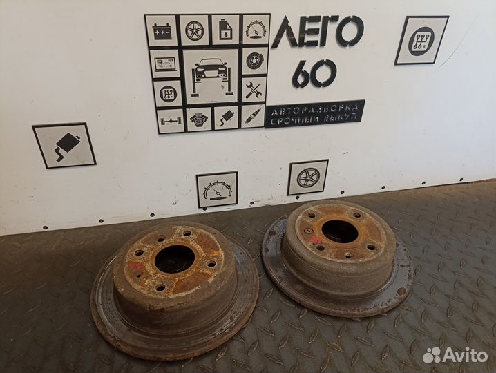 Диск тормозной задний для Chevrolet Lacetti