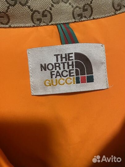 Куртка женская gucci and the north face оригинал